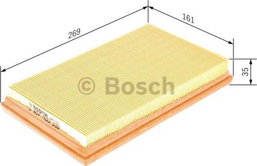 BOSCH 1 457 433 533 - Filtro aria www.autoricambit.com