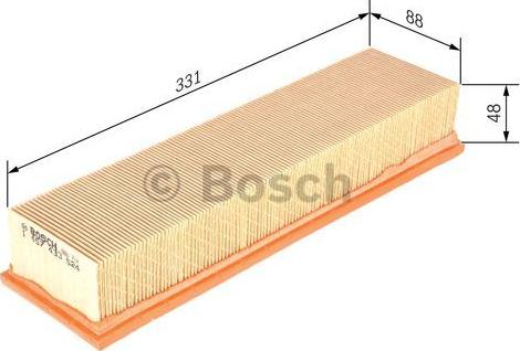 BOSCH 1 457 433 524 - Filtro aria www.autoricambit.com