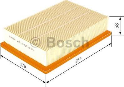 BOSCH 1 457 433 095 - Filtro aria www.autoricambit.com