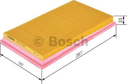 BOSCH 1 457 433 066 - Filtro aria www.autoricambit.com