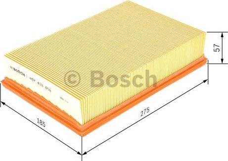 BOSCH 1 457 433 008 - Filtro aria www.autoricambit.com