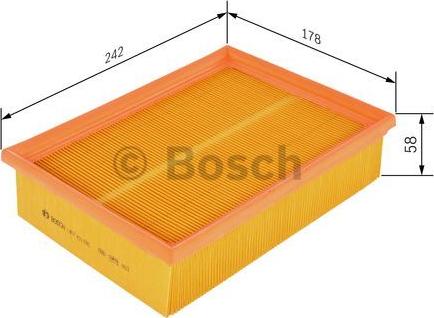 BOSCH 1 457 433 085 - Filtro aria www.autoricambit.com