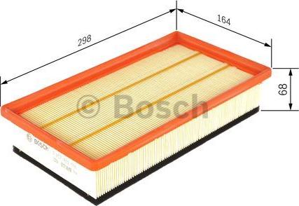 BOSCH 1 457 433 086 - Filtro aria www.autoricambit.com