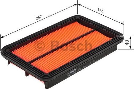 BOSCH 1 457 433 072 - Filtro aria www.autoricambit.com