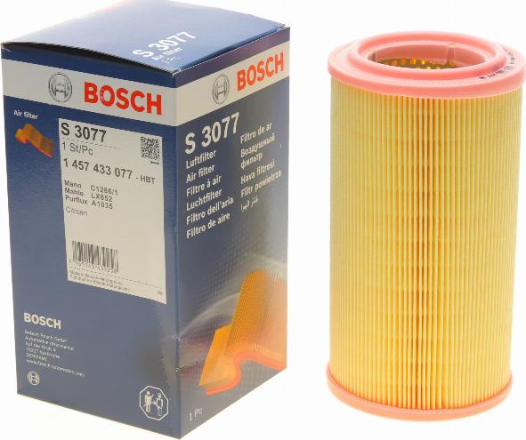 BOSCH 1 457 433 077 - Filtro aria www.autoricambit.com