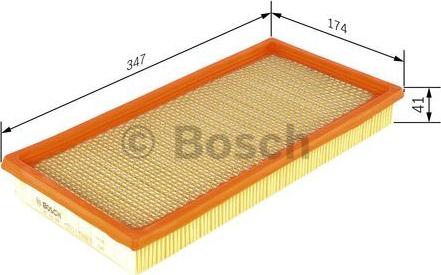 BOSCH 1 457 433 298 - Filtro aria www.autoricambit.com