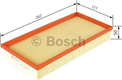 BOSCH 1 457 433 250 - Filtro aria www.autoricambit.com