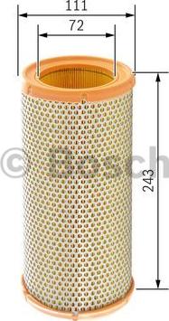 BOSCH 1 457 433 229 - Filtro aria www.autoricambit.com