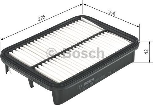 BOSCH 1 457 433 784 - Filtro aria www.autoricambit.com