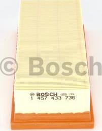 BOSCH 1 457 433 736 - Filtro aria www.autoricambit.com