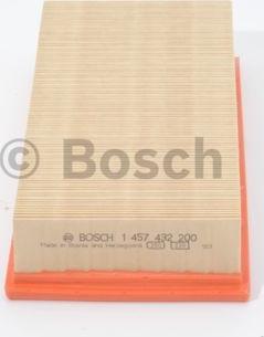 BOSCH 1 457 432 200 - Filtro aria www.autoricambit.com