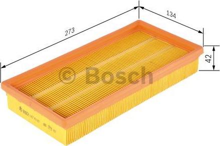 BOSCH 1 457 429 957 - Filtro aria www.autoricambit.com