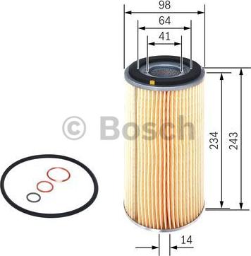 BOSCH 1 457 429 600 - Filtro olio www.autoricambit.com