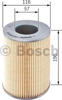 BOSCH 1 457 429 629 - Filtro olio www.autoricambit.com