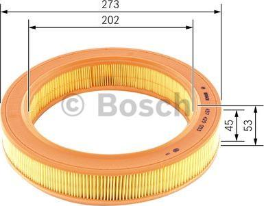 BOSCH 1 457 429 053 - Filtro aria www.autoricambit.com