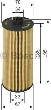 BOSCH 1 457 429 152 - Filtro olio www.autoricambit.com