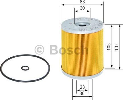 BOSCH 1 457 429 103 - Filtro olio www.autoricambit.com