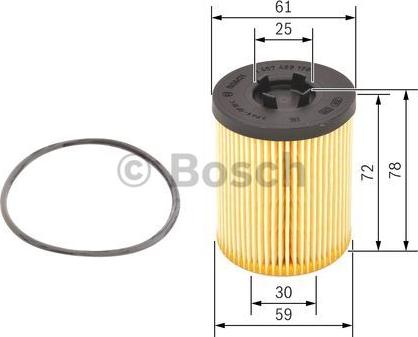 BOSCH 1 457 429 178 - Filtro olio www.autoricambit.com