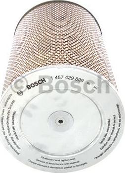 BOSCH 1 457 429 899 - Filtro aria www.autoricambit.com