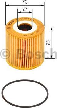 BOSCH 1 457 429 284 - Filtro olio www.autoricambit.com