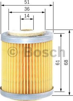 BOSCH 1 457 429 230 - Filtro carburante www.autoricambit.com