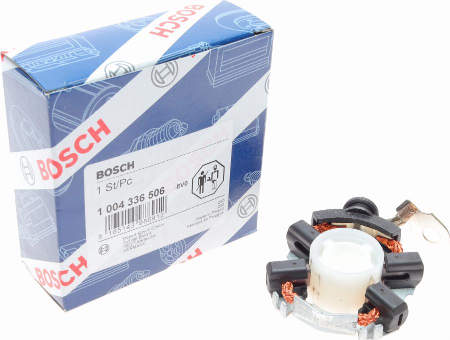 BOSCH 1 004 336 506 - Supporto, Spazzole in carbone www.autoricambit.com