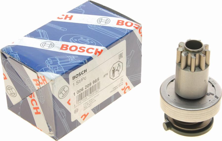 BOSCH 1 006 209 965 - Pignone, Motorino d'avviamento www.autoricambit.com