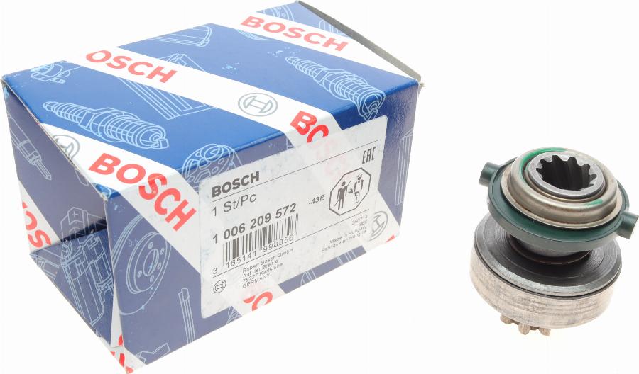 BOSCH 1 006 209 572 - Pignone, Motorino d'avviamento www.autoricambit.com