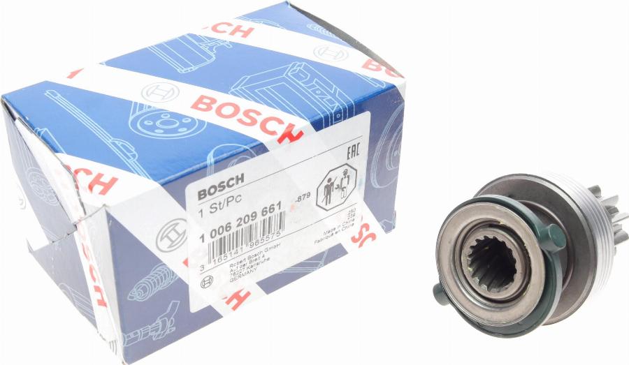 BOSCH 1 006 209 661 - Pignone, Motorino d'avviamento www.autoricambit.com