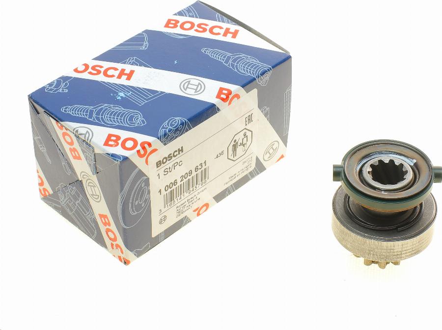 BOSCH 1 006 209 631 - Pignone, Motorino d'avviamento www.autoricambit.com