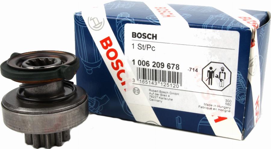 BOSCH 1 006 209 678 - Pignone, Motorino d'avviamento www.autoricambit.com