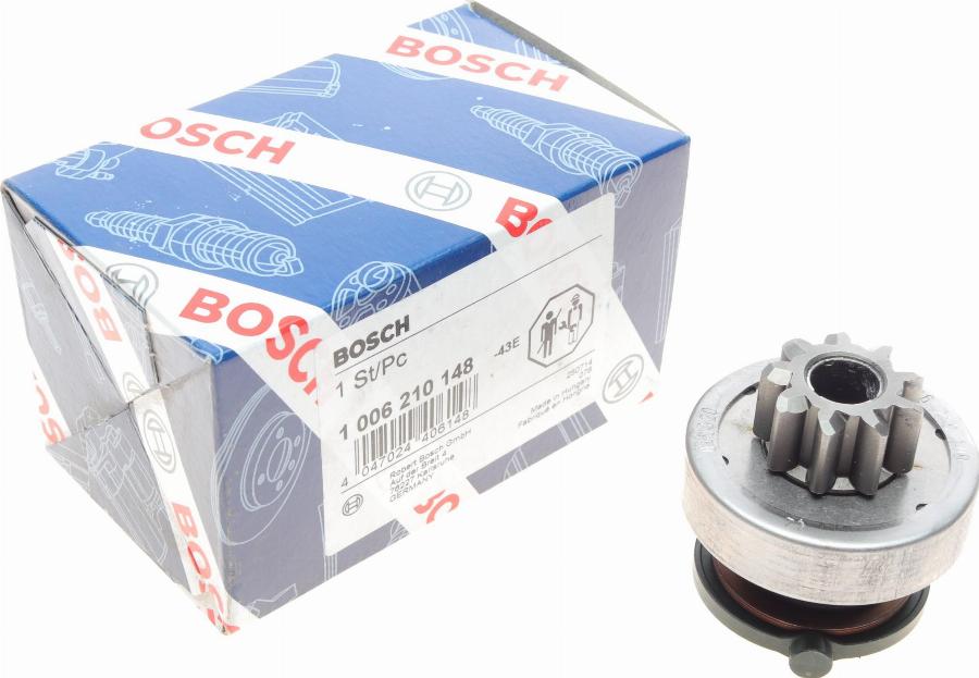 BOSCH 1 006 210 148 - Pignone, Motorino d'avviamento www.autoricambit.com