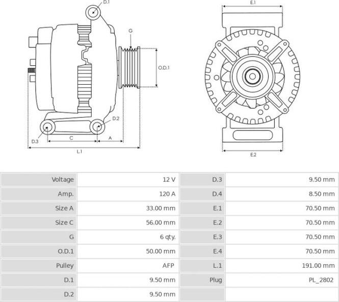 BOSCH 124515115 - Alternatore www.autoricambit.com