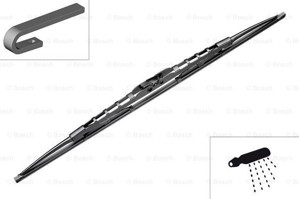 BOSCH 3 397 004 080 - Spazzola tergi www.autoricambit.com