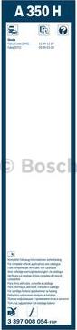 BOSCH 3 397 008 054 - Spazzola tergi www.autoricambit.com