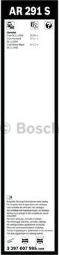 BOSCH 3 397 007 995 - Spazzola tergi www.autoricambit.com