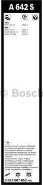 BOSCH 3 397 007 653 - Spazzola tergi www.autoricambit.com