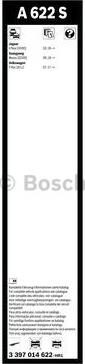 BOSCH 3 397 014 622 - Spazzola tergi www.autoricambit.com