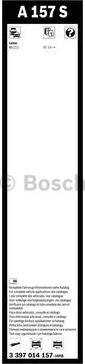 BOSCH 3 397 014 157 - Spazzola tergi www.autoricambit.com