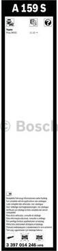 BOSCH 3 397 014 246 - Spazzola tergi www.autoricambit.com