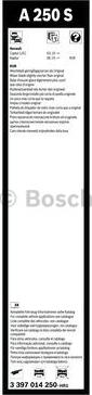 BOSCH 3 397 014 250 - Spazzola tergi www.autoricambit.com