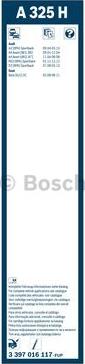 BOSCH 3 397 016 117 - Spazzola tergi www.autoricambit.com