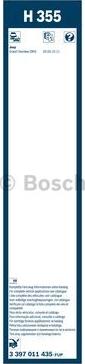 BOSCH 3 397 011 435 - Spazzola tergi www.autoricambit.com