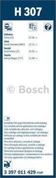 BOSCH 3 397 011 429 - Spazzola tergi www.autoricambit.com