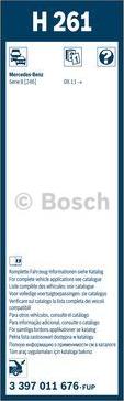 BOSCH 3 397 011 676 - Spazzola tergi www.autoricambit.com