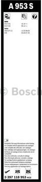 BOSCH 3 397 118 953 - Spazzola tergi www.autoricambit.com