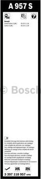 BOSCH 3 397 118 957 - Spazzola tergi www.autoricambit.com