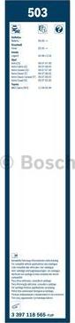 BOSCH 3 397 118 565 - Spazzola tergi www.autoricambit.com