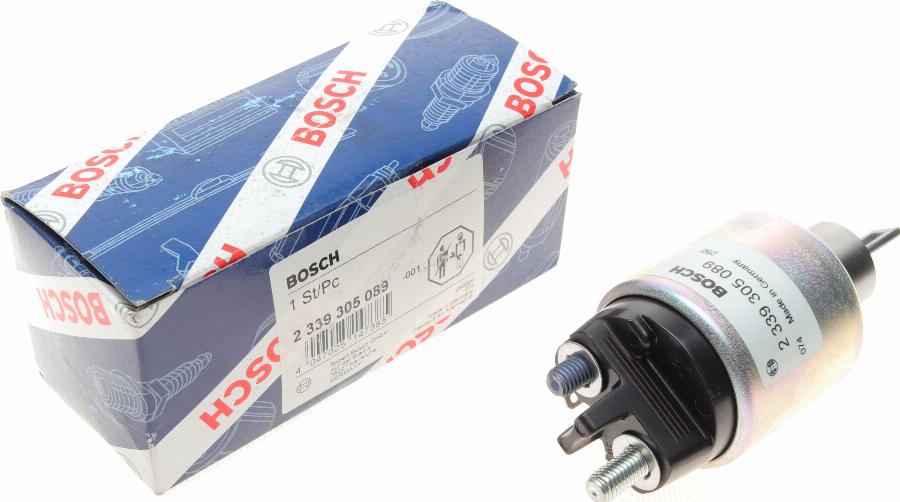 BOSCH 2 339 305 089 - Elettromagnete, Motore d'avviamento www.autoricambit.com