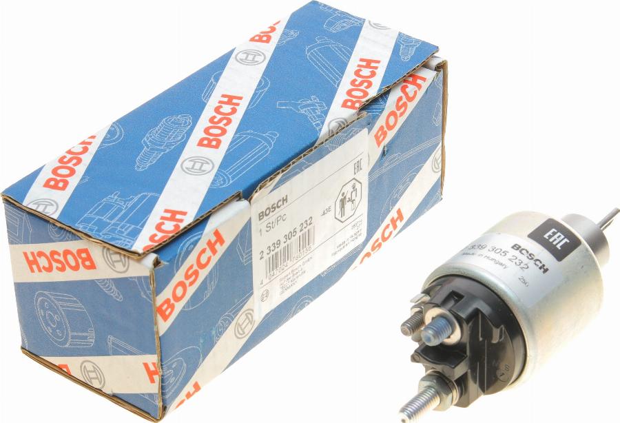 BOSCH 2 339 305 232 - Elettromagnete, Motore d'avviamento www.autoricambit.com